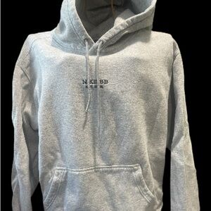 Nike SB Light Gray Hoodie for Men